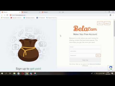 Belacam   Новая криптовалютная соц  сеть, где каждый может легко заработать токены Bela!