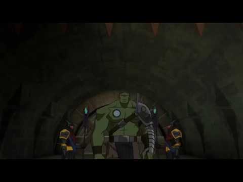 Hulk vs Beta Ray Bill- planet hulk