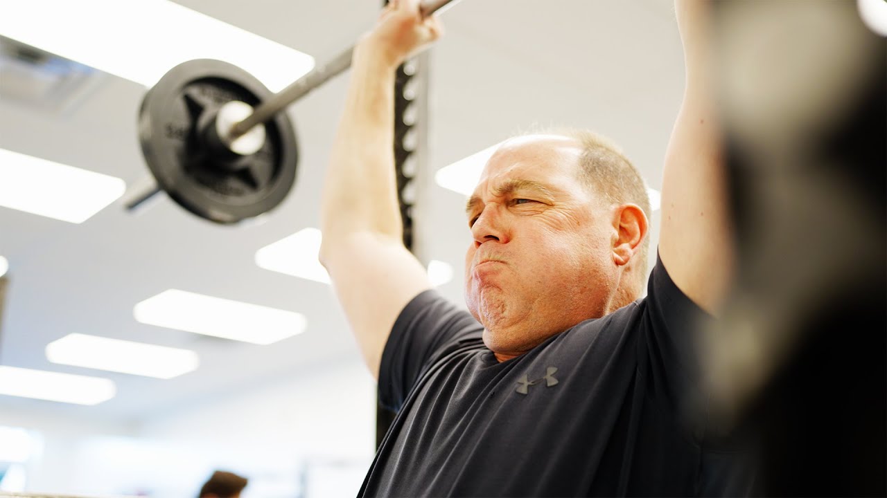 Member overcame partial paralysis through strength training