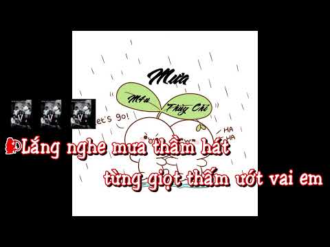Mua -Thuy Chi ft M4U (Karaoke)