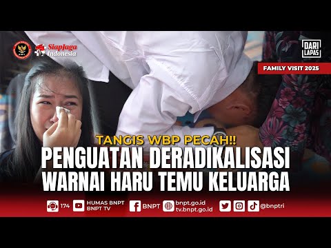 BUKAN HANYA TANGIS HARU, WARGA BINAAN LAPSUS IIB SENTUL DAPAT DUKUNGAN EMOSIONAL DARI KELUARGA