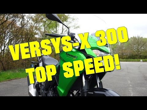 Kawasaki Versys-X 300 TOP SPEED!