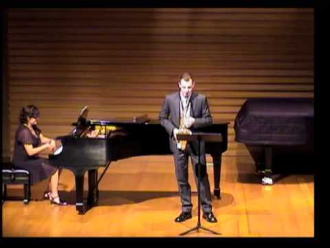 Johnathan Torsak plays Prelude, Cadence et Finale