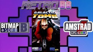 Galactic Tomb bitmapsoft Amstrad CPC464 Homebrew Game Review