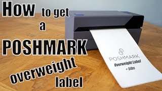 Poshmark Overweight Shipping Label |How to Ship a Poshmark Package over 5 lbs