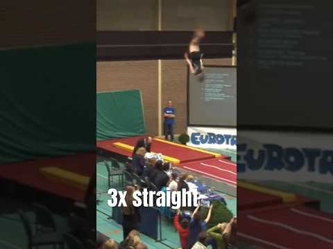 3x straight by Kristof Willerton