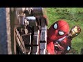 Spiderman And Ironman All Fight Scene HD Avengers Infinity War Movie Scenes