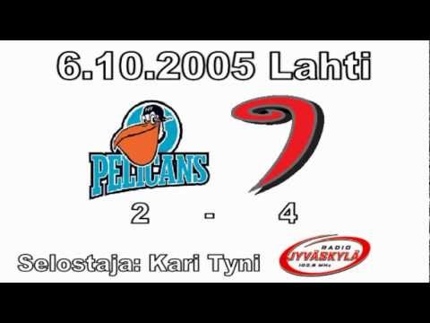 Maalikooste 6.10.2005 Pelicans - JYP 2-4