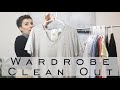 How I Declutter My Wardrobe Organizing Closet Minimalist Wardrobe Emily Wheatley