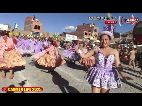 ENTRADA DE CARMEN LIPE 2025-PROVINCIA OMASUYOS-LA PAZ-BOLIVIA
