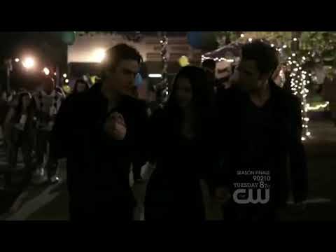 The Vampire Diaries 1x22 | Founder's Day | Damon Tells Stefan To Get Elena Out