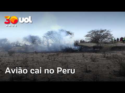 Queda de avião de pequeno porte no Peru e deixa 13 mortos