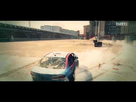 DiRT 3 Parking Lot Mission - At The Ramps End