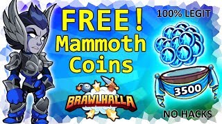 How to get Brawlhalla Mammoth Coins for FREE! • 100% Legit • No Hacks