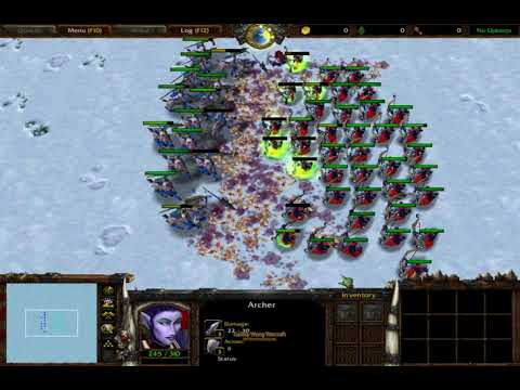 (Comment Request) 33 Dryad vs 50 Archer (100 Food) Fully Upgrade 1080p