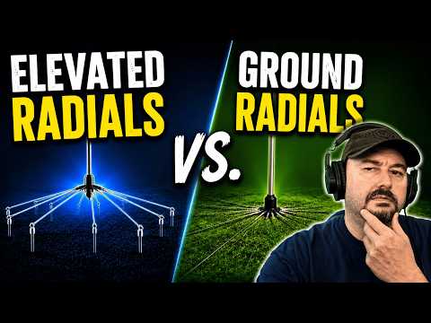 Vertical Antenna Radials: Elevated vs Ground - The BIG Question Answered! thumbnail