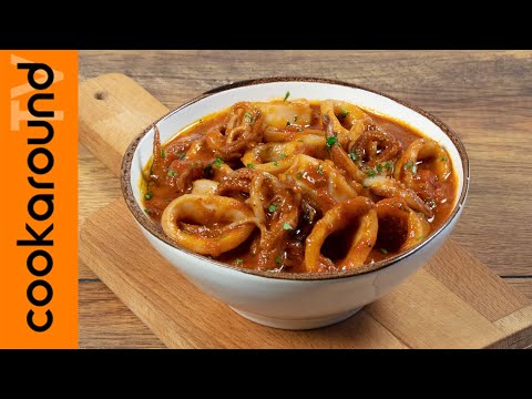 Calamari in tegame alla messinese