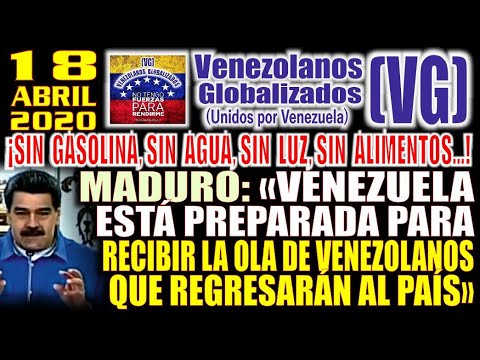 MADURO:  “VENEZUELA ESTÁ PREPAɌAÐA PARA ɌECIBIɌ LA ΟLA DE VENEZΟLANOS QUE ɌEGɌESAɌÁN AL PAÍS”