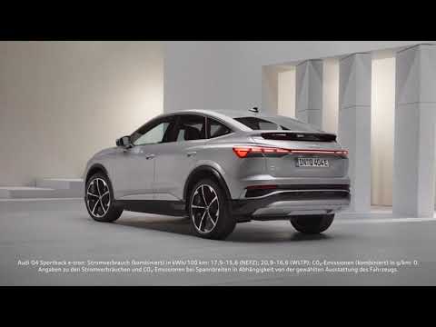Inspiration ➡️ Zukunft. Der Audi Q4 Sportback e-tron.