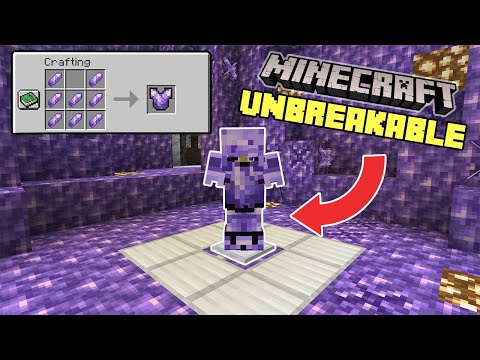 What if Minecraft Had Amethyst Tools & Armor?