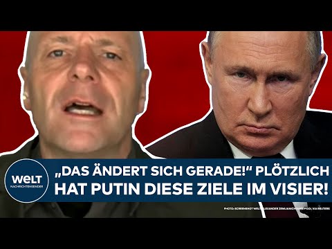 UKRAINE-KRIEG: "Das ändert sich gerade!" Plötzlich hat Wladimir Putin diese Ziele im Visier