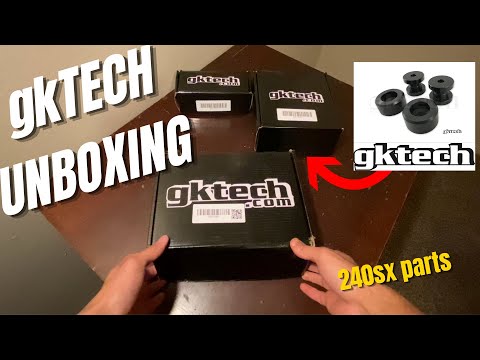 Unboxing 240sx S14 gk tech Subframe Parts