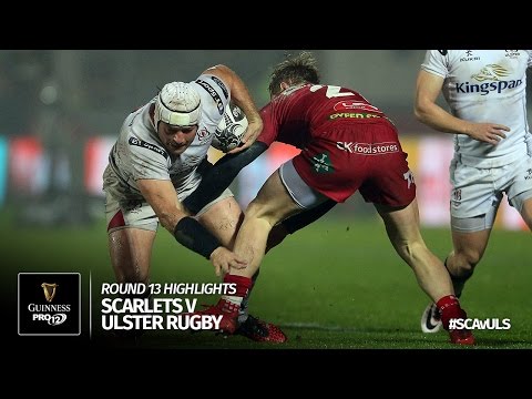 Round 13 Highlights: Scarlets Rugby v Ulster Rugby | 2016/17 season