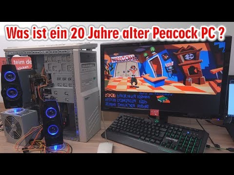 Was ist ein 20 Jahre alter Peacock PC 😏 PC-Rarität vom Schrott