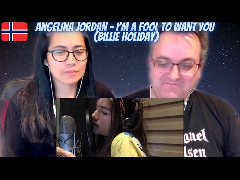 🇩🇰NielsensTv REACTS TO 🇳🇴Angelina Jordan - I'm a Fool To Want You (Billie Holiday)😍👏