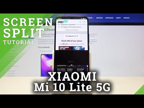 How to Enable Dual Screen Feature in Xiaomi Mi 10 Lite 5G - Split Screen Tutorial