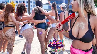 Walking in Copacabana During Carnival 🇧🇷 | Street Blocos & Party Vibes