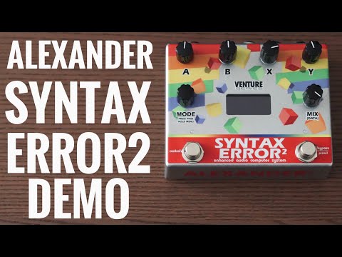 🌈 Alexander Pedals Syntax Error 2 Enhanced Audio Computer System 2021 - Silver / Rainbow image 2