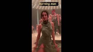 Burning Man 2023 #Milkshake #sandstorm #dance #Kat