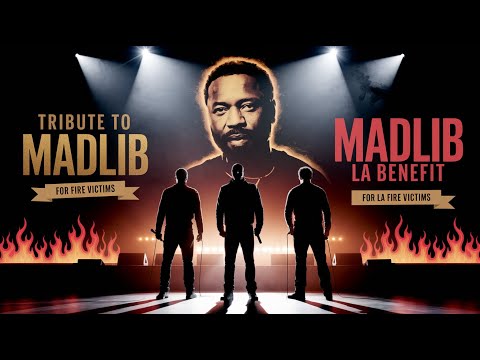 Will.i.am, Taboo & Krondon Pay Tribute to Madlib at MadLove LA Benefit for Fire Victims 🔥🎤