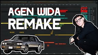 REMAKING &quot;AGEN WIDA&quot; by Skrillex and Joyryde + Tutorial