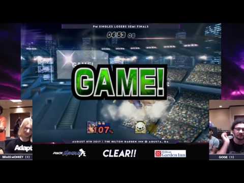 CLEAR!! - Brass Monkey vs Goge - PM Singles Losers Semi Finals