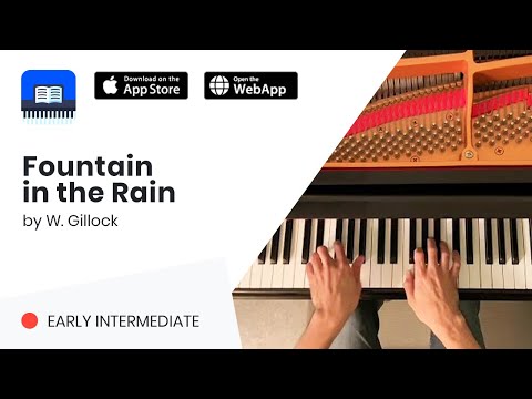 Fountain in the Rain by W. Gillock