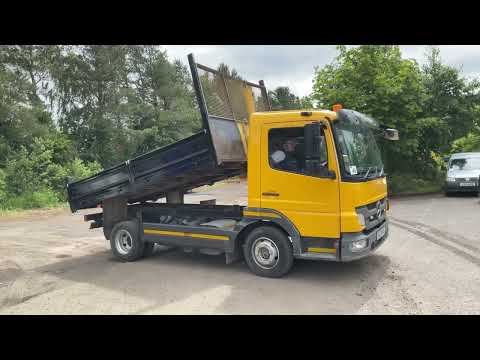 Lot 45 Mercedes Atego Dropside Tipper SJ13 KXO