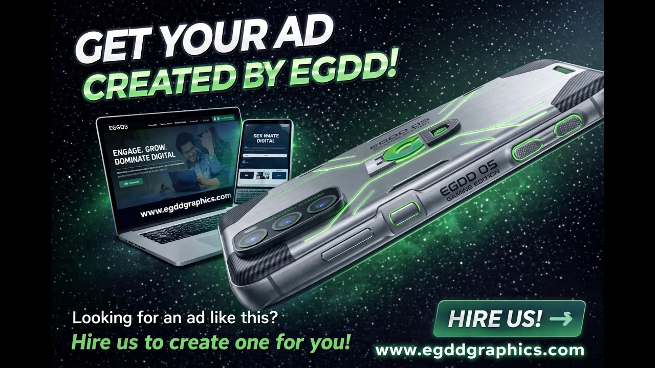 Want Ads Like This? We Create Professional Video Ads | EGDD Graphics