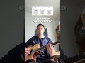 Omar Apollo - Evergreen (YU Guitar Cover Tutorial) #Shorts