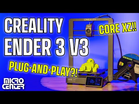 Ender-3 V3 First Look | Creality's Core XZ Flagship 3D Printer!