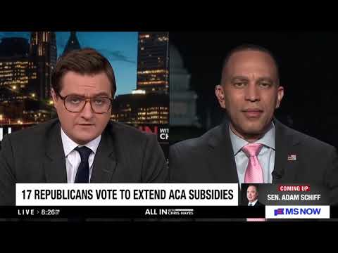 Leader Jeffries on MS Now's All In with Chris Hayes