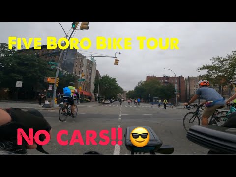 Riding NYC’s TD Five Boro Bike Tour 2021