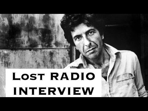 LEONARD COHEN 1970's "LOST" RADIO INTERVIEW