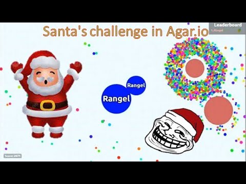 Santa's challenge in Agar.io, Christmas special