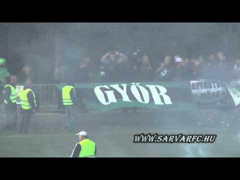 Sárvár FC - ETO FC Győr - Szurkolói rendbontás - 2016.04.09.