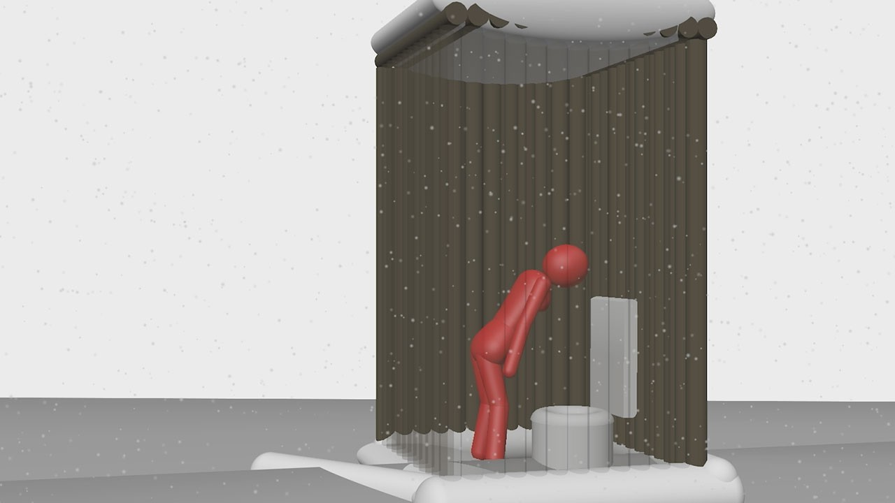 【実話】 アラスカの野外トイレで起きた事件の熊が！