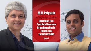 Your Inner World Creates Your Outer World of Entrepreneurship - M V Priyank (Part 1)