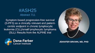 ASH25: Jennifer Brown, MD, PhD | Dana-Farber Cancer Institute