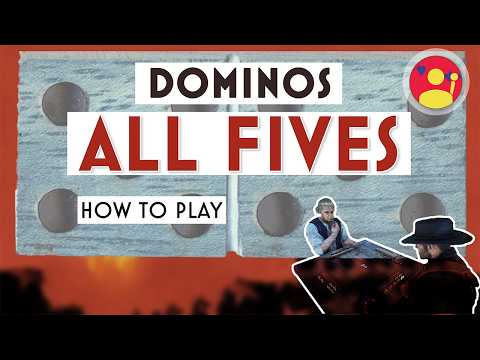 DOMINOS All 5's - How to Play the Best Variation of Classic Dominos - YouTube